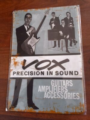 Vox Precision in sound peltitaulu