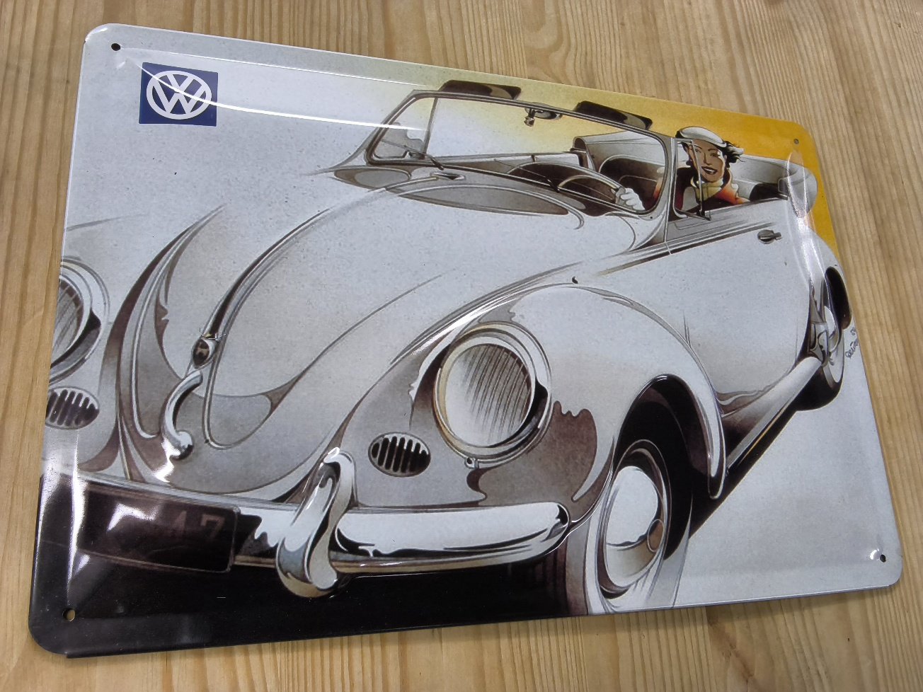 VW avokupla peltitaulu