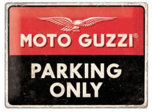 Moto Guzzi Parkkikyltti