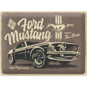 Ford Mustang - The Boss peltikyltti