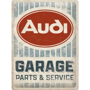 Audi Garage peltitaulu