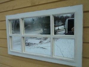 6-Ruutuinen Vaakamalli  Valkoinen