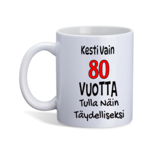 80v synttäri Muki