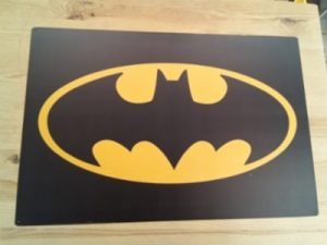 Batman peltikyltti xxxl koko