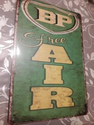 BP Free air peltikilpi