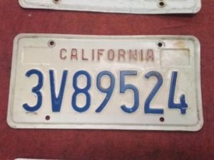 California rekisterikilpi