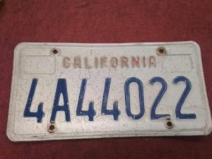 California rekisterikilpi