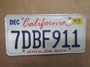 California rekisterikilpi