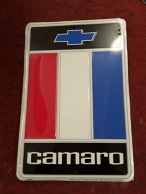 Chevrolet Camaro alumiini kyltti