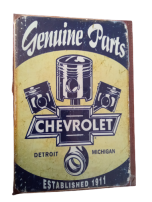 Chevrolet Genuine Parts peltitaulu
