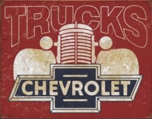 Chevrolet Trucks peltikyltti