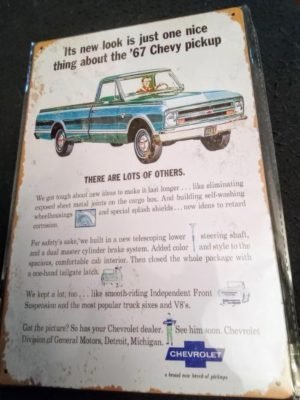 Chevy pickup peltikyltti