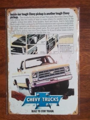 Chevy trucks peltitaulu
