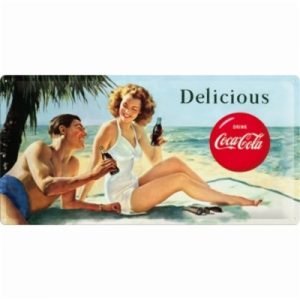 Coca-Cola peltikyltti