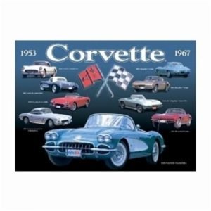 Chevrolet corvette peltitaulu