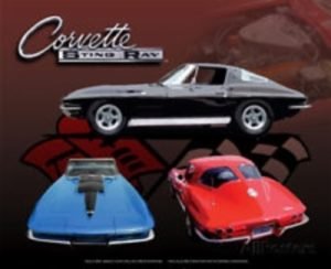 Corvette Stingray peltikyltti