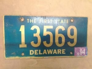 Delaware rekisterikilpi