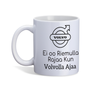 Ei oo Riemulla rajaa kun Volvolla ajaa muki