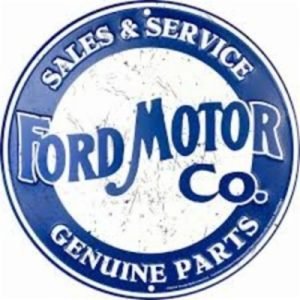Ford Sales&Service peltikyltti