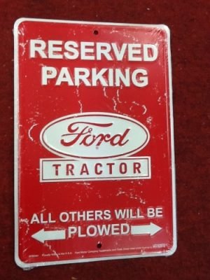 Ford Tractor PARKING ONLY