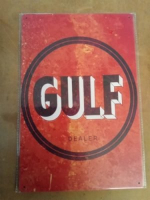 Gulf Dealer peltikyltti