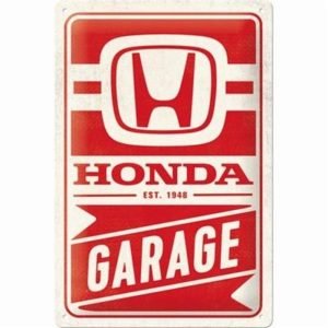 Honda Garage peltikilpi