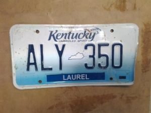 KENTUCKY rekisterikilpi