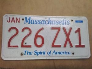 Massachusetts rekisterikilpi