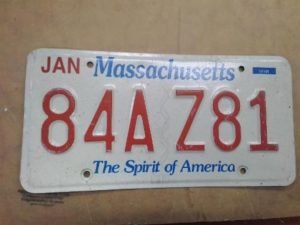 Massachusetts rekisterikilpi