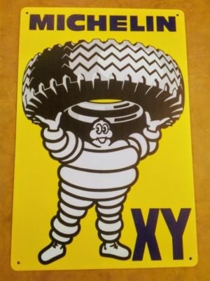 Michelin metallikyltti