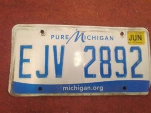Michigan rekisterikilpi