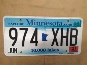 Minnesota rekisterikilpi