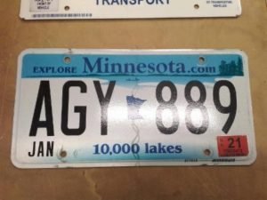 Minnesota rekisterikilpi