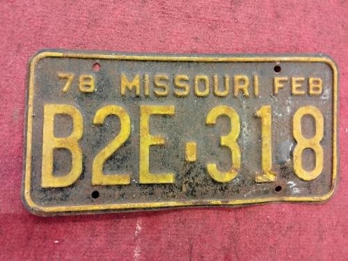Missouri rekisterikilpi