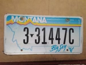 Montana  Rekisterikilpi