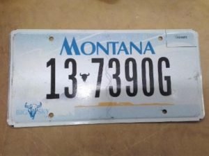 Montana  Rekisterikilpi