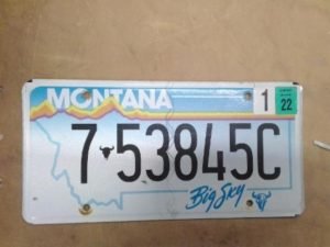 Montana  Rekisterikilpi