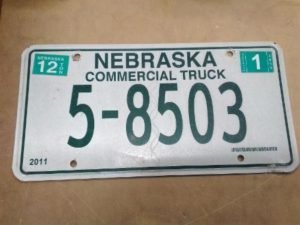 Nebraska rekisterikilpi