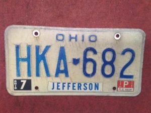 Ohio rekisterikilpi