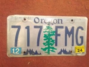 Oregon Rekisterikilpi