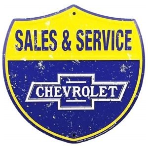 Chevrolet sales&service peltikilpi