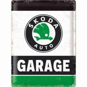 Skoda Garage peltitaulu