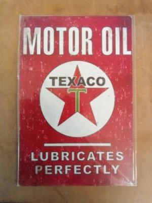 TEXACO motor oil Peltikyltti