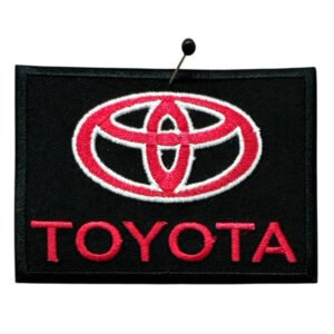 Toyota musta kangasmerkki