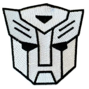 Transformer Autobot kangasmerkki