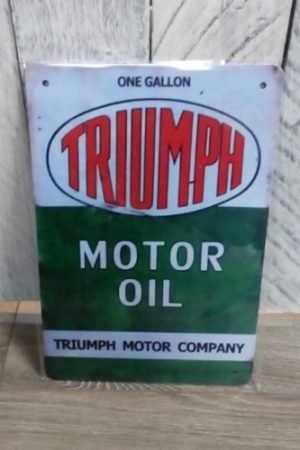 Triumph motor oil peltikyltti