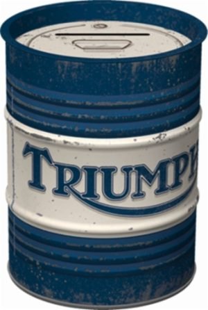 TRIUMPH - OIL BARREL säästölipas