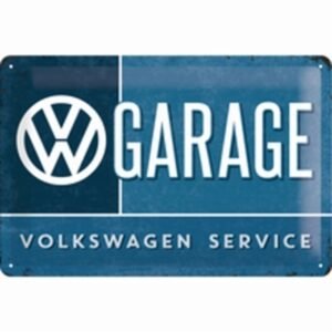 Volkswagen Garage&Service peltitaulu