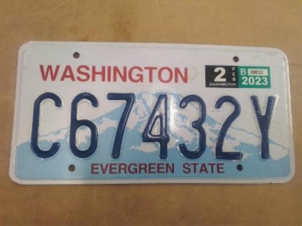 Washington rekisterikilpi