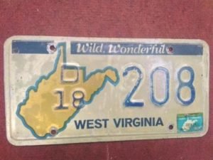 West Virginia rekisterikilpi